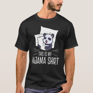 Panda Offiziell Sleep Napping Nightgown T-Shirt
