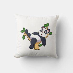 Panda on Tree Kissen