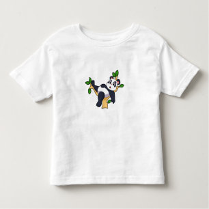 Panda on Tree Kleinkind T-shirt