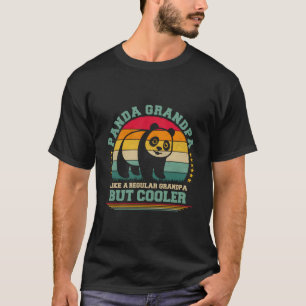 Panda-Opa wie ein normaler Opa zum Vatertag T-Shirt
