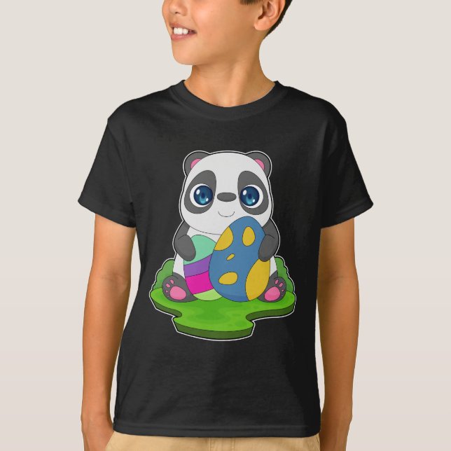 Panda Ostereier T-Shirt (Vorderseite)