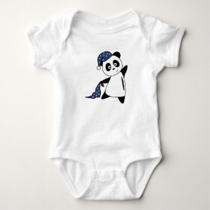 Panda Panda Bear Sleepyhead Bear Baby Strampler
