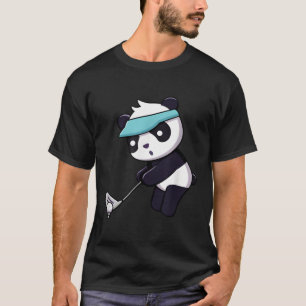 Panda Panda Golf Tier Golfer Panda Bear Golfin T-Shirt