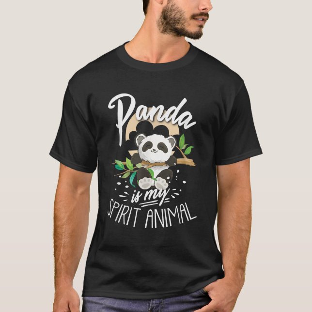 Panda Pandabear T-Shirt (Vorderseite)