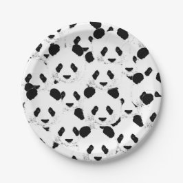 Panda Pappteller