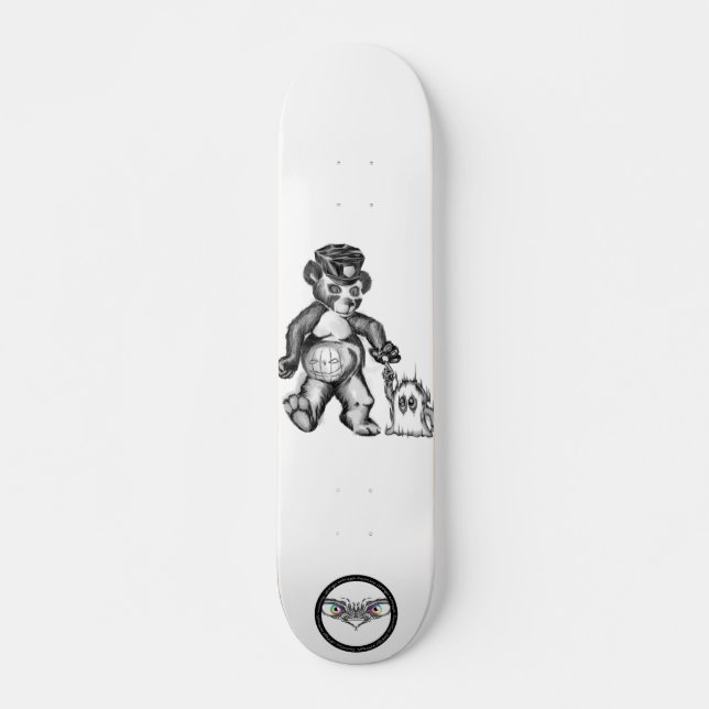 Panda-Patrol Halloween-Kostüme Skateboard (Vorne)