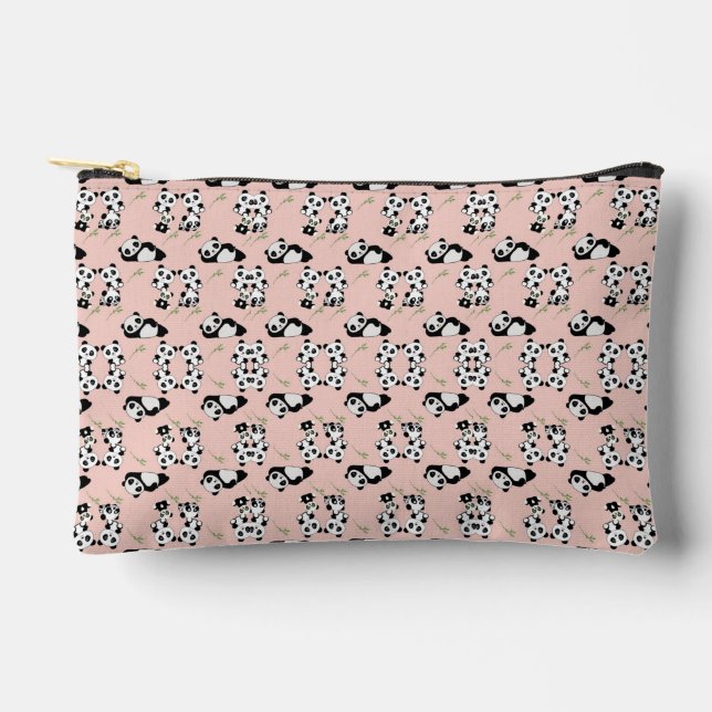 Panda Pattern Pouch Zubehörtasche (Vorderseite)