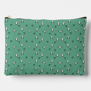 Panda Pattern Pouch Zubehörtasche