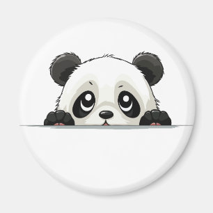 Panda Peeking Niedlich Adorable Funny Animal Carto Magnet