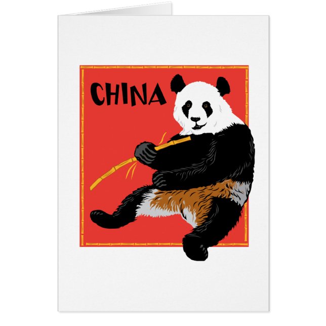 Panda-Plakat (Vorne)