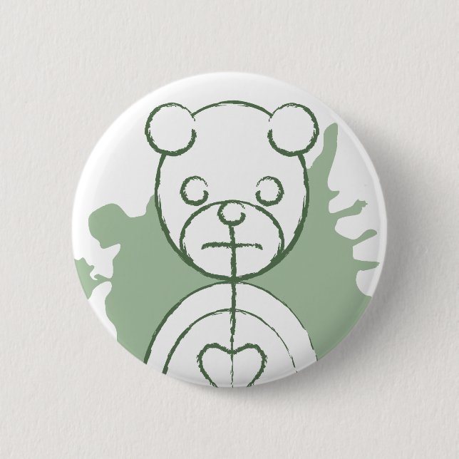 Panda-Platz. Button (Vorderseite)