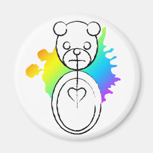 Panda-Platz. Magnet