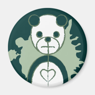 Panda-Platz. Magnet