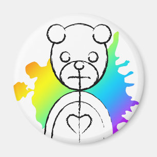 Panda-Platz. Magnet