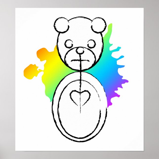 Panda-Platz. Poster (Vorne)