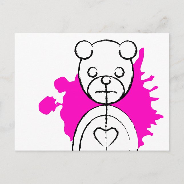 Panda-Platz. Postkarte (Vorderseite)