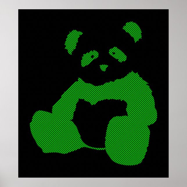 Panda plush. poster (Vorne)