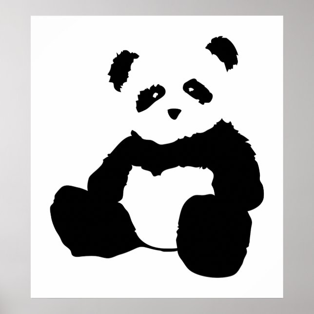 Panda plush. poster (Vorne)