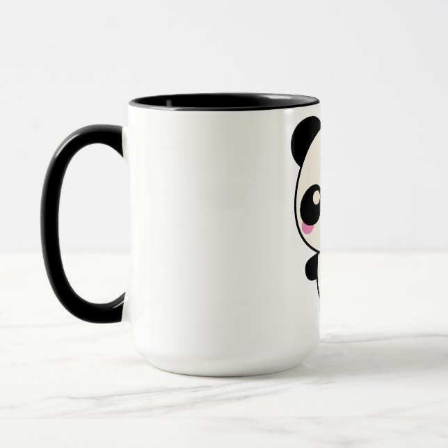 Panda Plushie Tasse (Links)