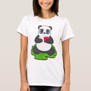 Panda Poker Poker Karten Kartenspiel T-Shirt