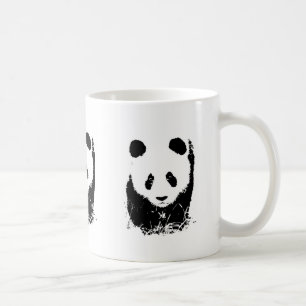 Panda Pop Art Kaffeetasse