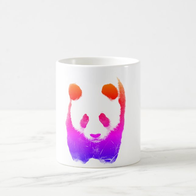 Panda Pop Art Kaffeetasse (Mittel)