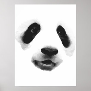 Panda Pop Art Poster