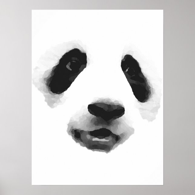 Panda Pop Art Poster (Vorne)