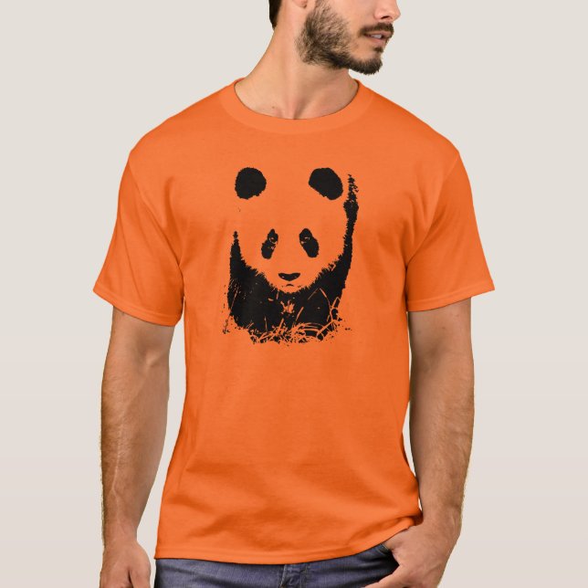 Panda Pop Art T-Shirt (Vorderseite)