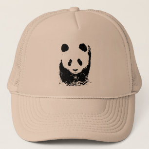 Panda Pop Art Truckerkappe