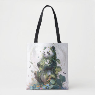 Panda Portrait Animal Painting Wildlife