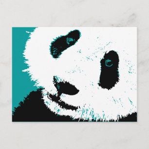 Panda. Postkarte