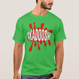 Panda Power Comic Phrase Skash 2 Kung Fu Fan Spaß T-Shirt