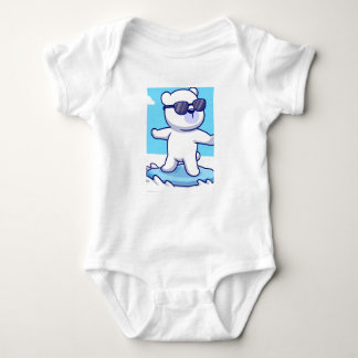 Panda Print Baby Bodysuit Baby Strampler