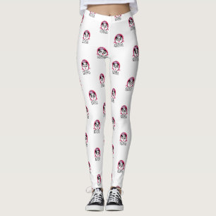 Panda-Prinzessin Niedliche Panda-Königin Leggings