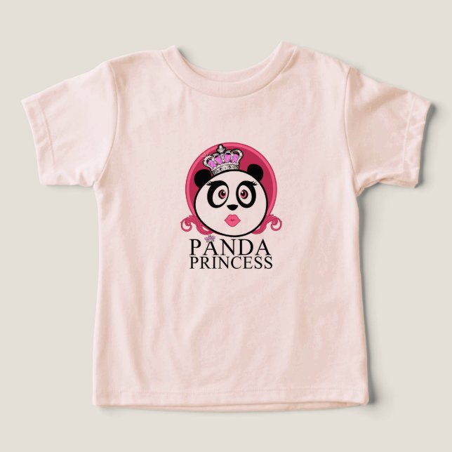 Panda Prinzessin Süße Panda Königin  (Design Vorderseite)