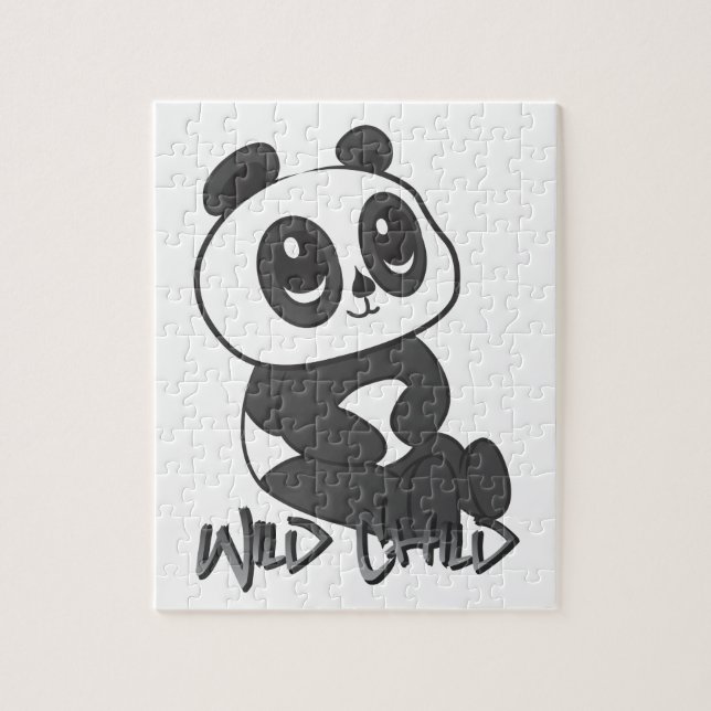 Panda puzzel puzzle (Vertikal)