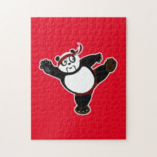 Panda - Rot Puzzle