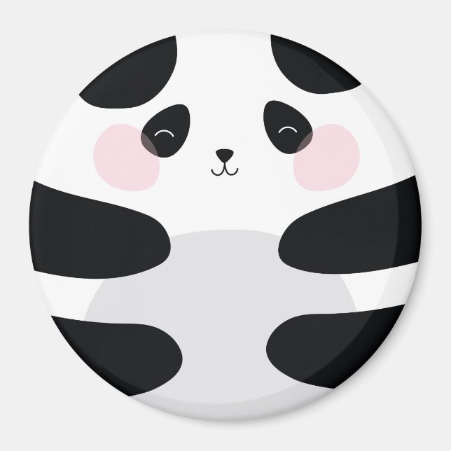 PANDA ROUND MAGNET (Vorne)