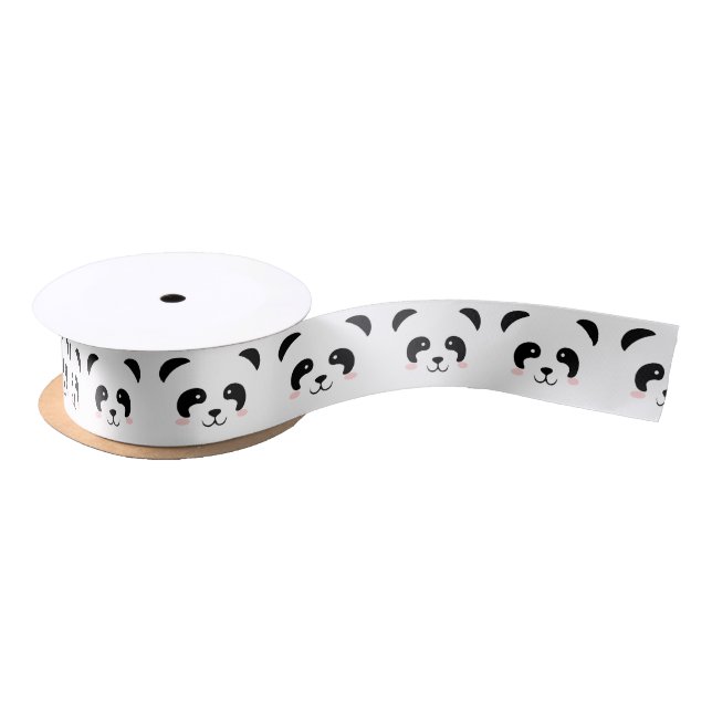 Panda Satinband (Spule)