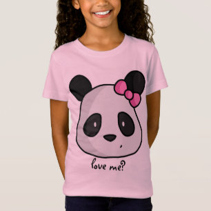 Panda scherzt T - Shirt
