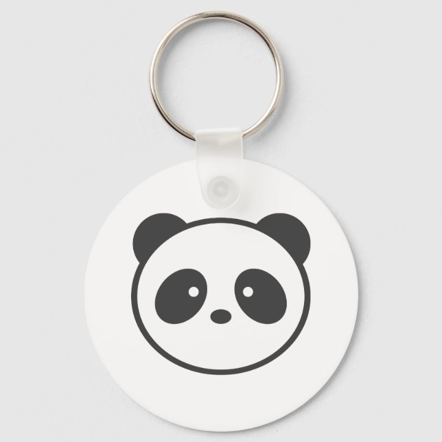 Panda Schlüsselanhänger (Vorderseite)