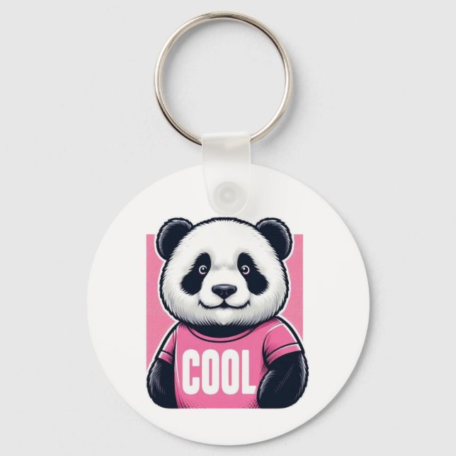 Panda Schlüsselanhänger (Vorderseite)