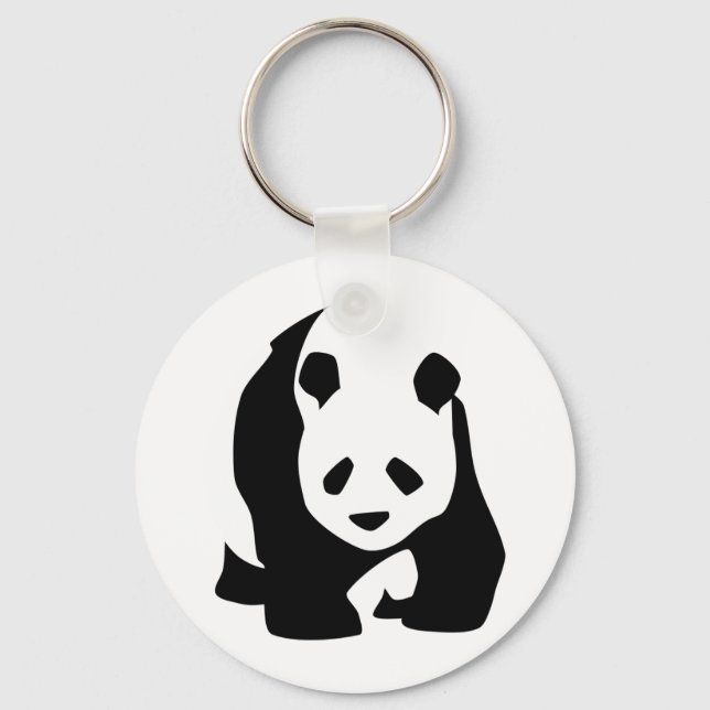 Panda Schlüsselanhänger (Vorderseite)