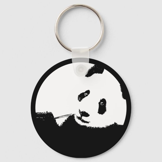 Panda. Schlüsselanhänger (Vorderseite)