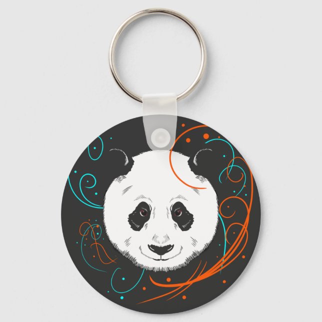 Panda Schlüsselanhänger (Vorderseite)