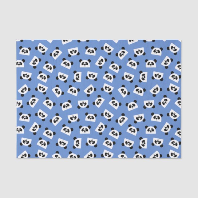 Panda Seidenpapier (Vorderseite)