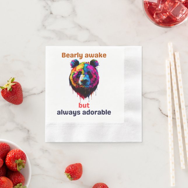 Panda Serviette (Beispiel)