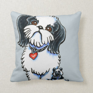 Panda Shih Tzu Kissen