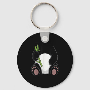 Panda-Shirt Erwachsene Kinder Männer Frauen Panda- Schlüsselanhänger